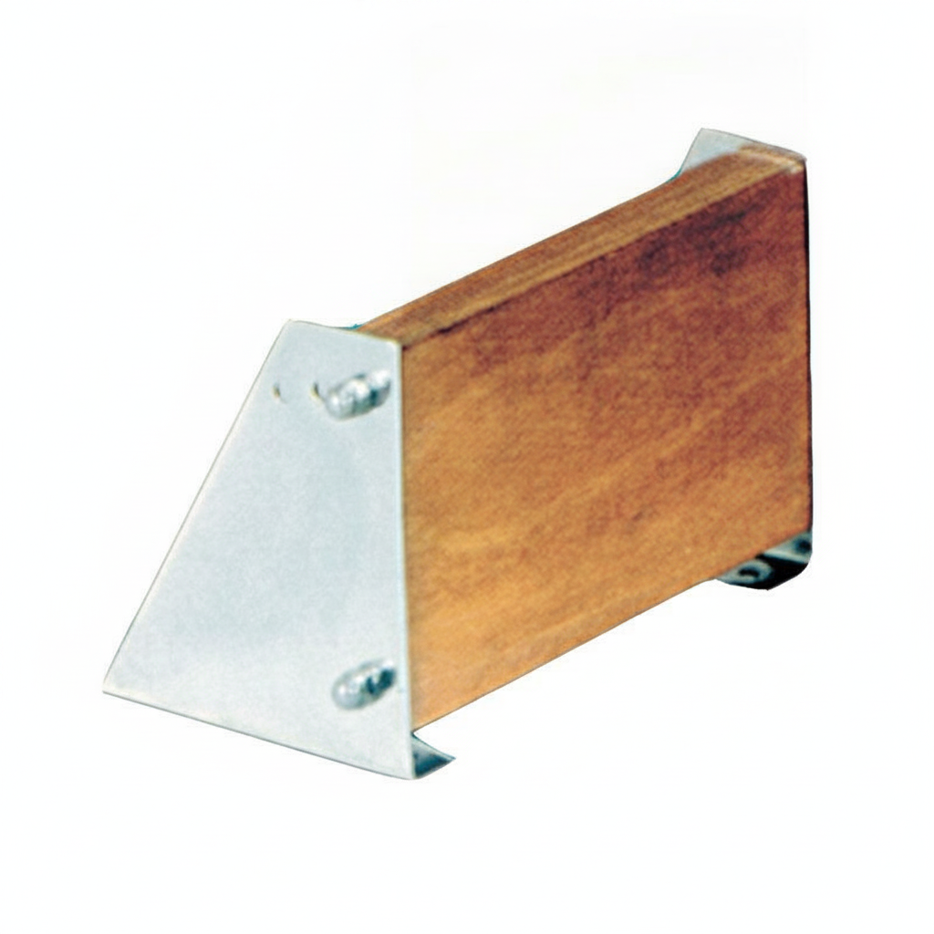 Outboard Bracket Inox Adjustable 0-17° with Wooden Pad | 4Boats - Technical specification image 4