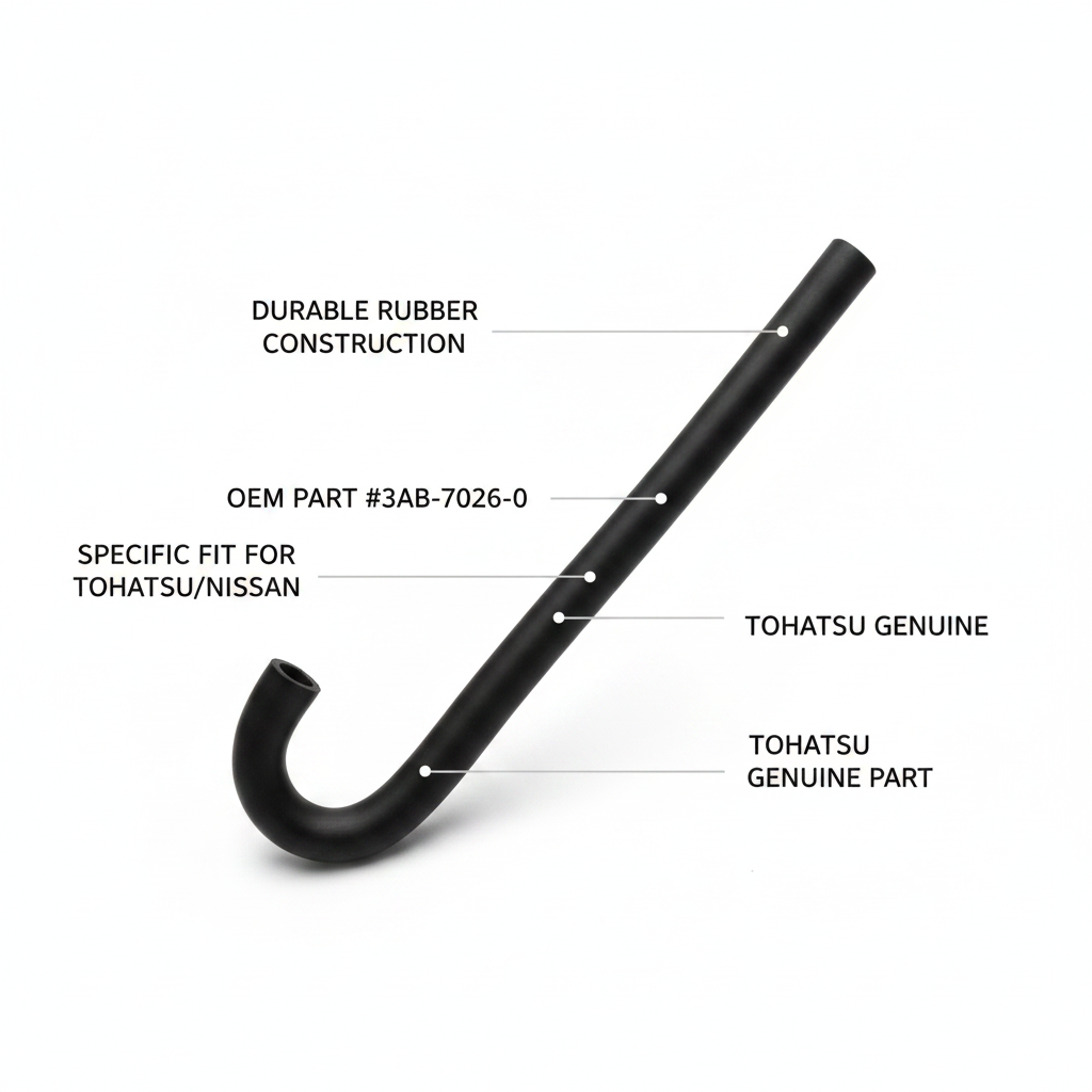 Tohatsu OEM FUEL HOSE — Part #3AB-70326-0 - Technical specification image 2