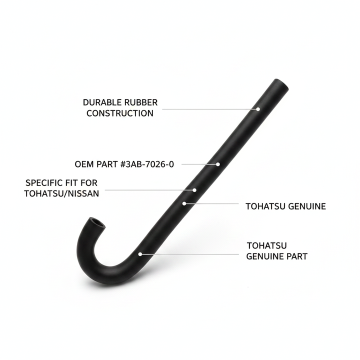 Tohatsu OEM FUEL HOSE — Part #3AB-70326-0 - Technical specification image 2