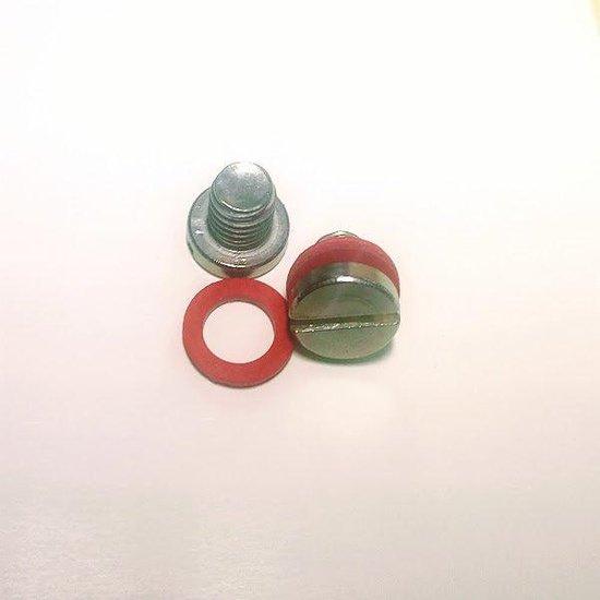 2 Gearbox Drain / Fill Oil Screw + 2 Washers for Yamaha Outboard 90340-08002 - 4Boats