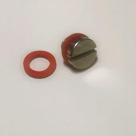 2 Gearbox Drain / Fill Oil Screw + 2 Washers for Yamaha Outboard 90340-08002 - 4Boats