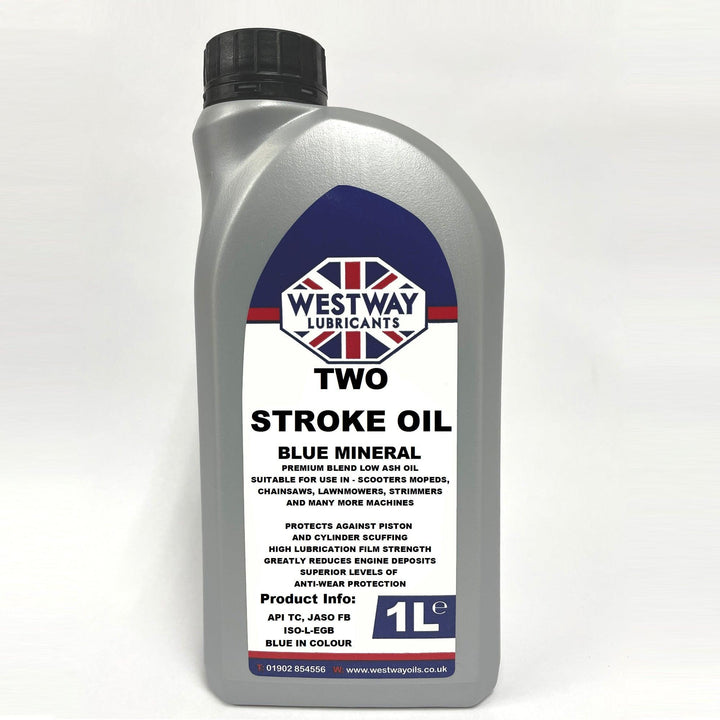 2 Stroke Oil Mineral (Blue) - 4Boats