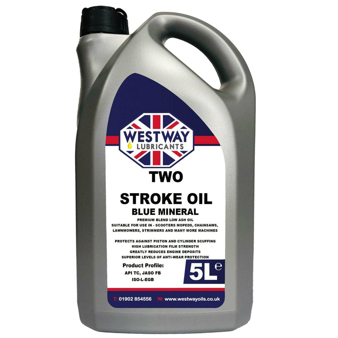 2 Stroke Oil Mineral (Blue) - 4Boats