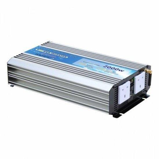 2000W 24V pure sine wave power inverter with On/Off remote control - 4Boats