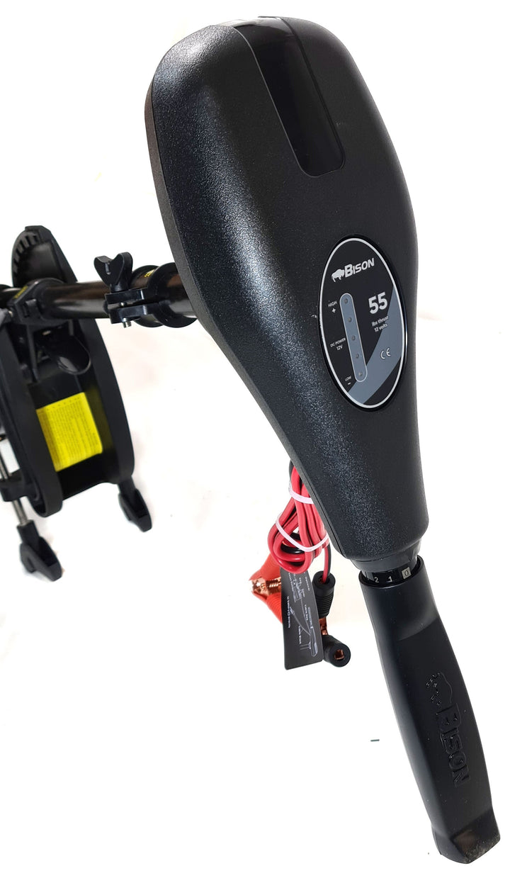 Bison 55lb Short Shaft 12V Electric Outboard Motor – Salt & Freshwater | 4boats