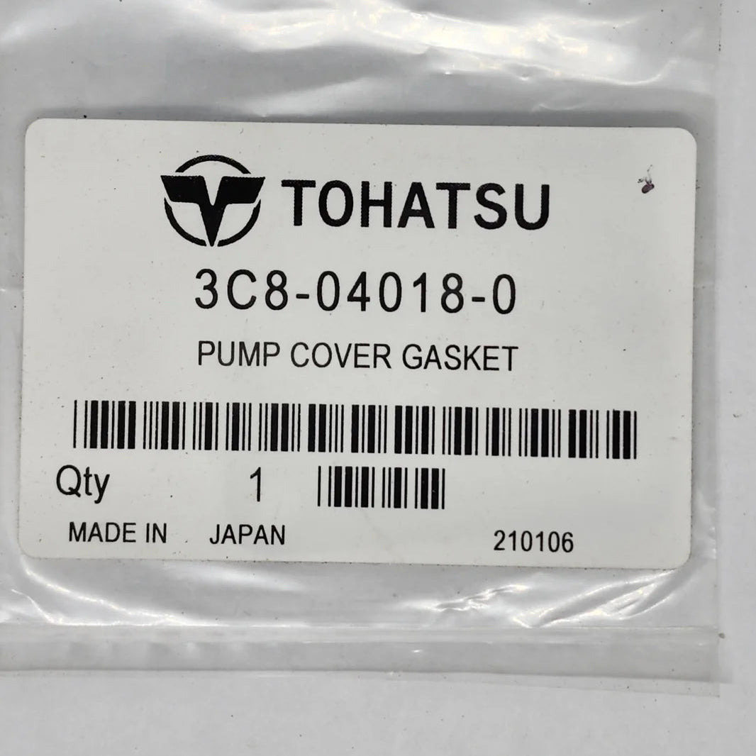 Tohatsu Mercury Fuel Pump Cover Gasket 3C8-04018-0 27-855569 9.9hp 15hp 40hp 50hp