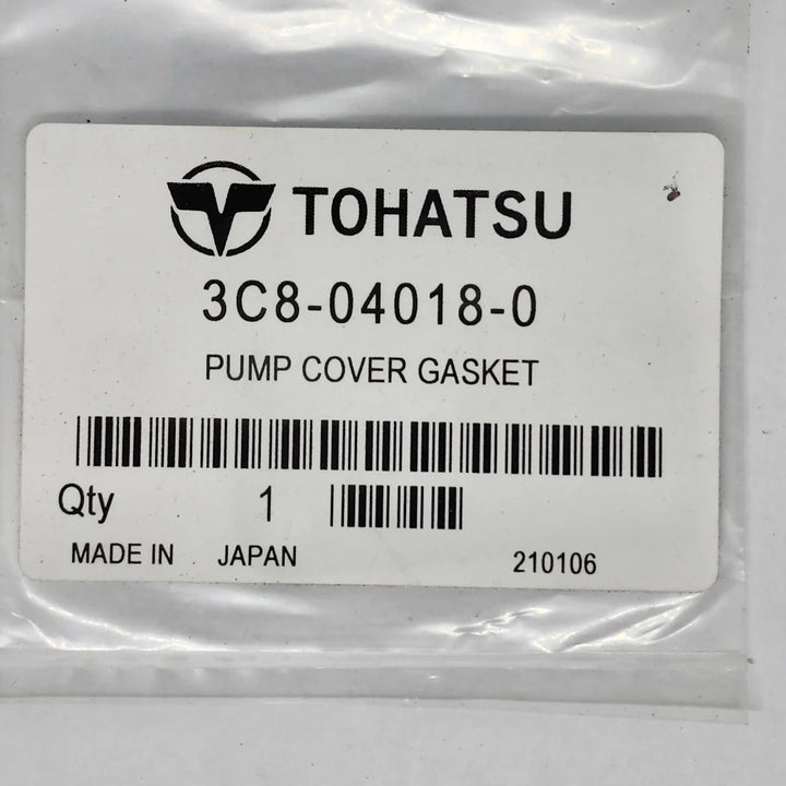 Tohatsu Mercury Fuel Pump Cover Gasket 3C8-04018-0 27-855569 9.9hp 15hp 40hp 50hp