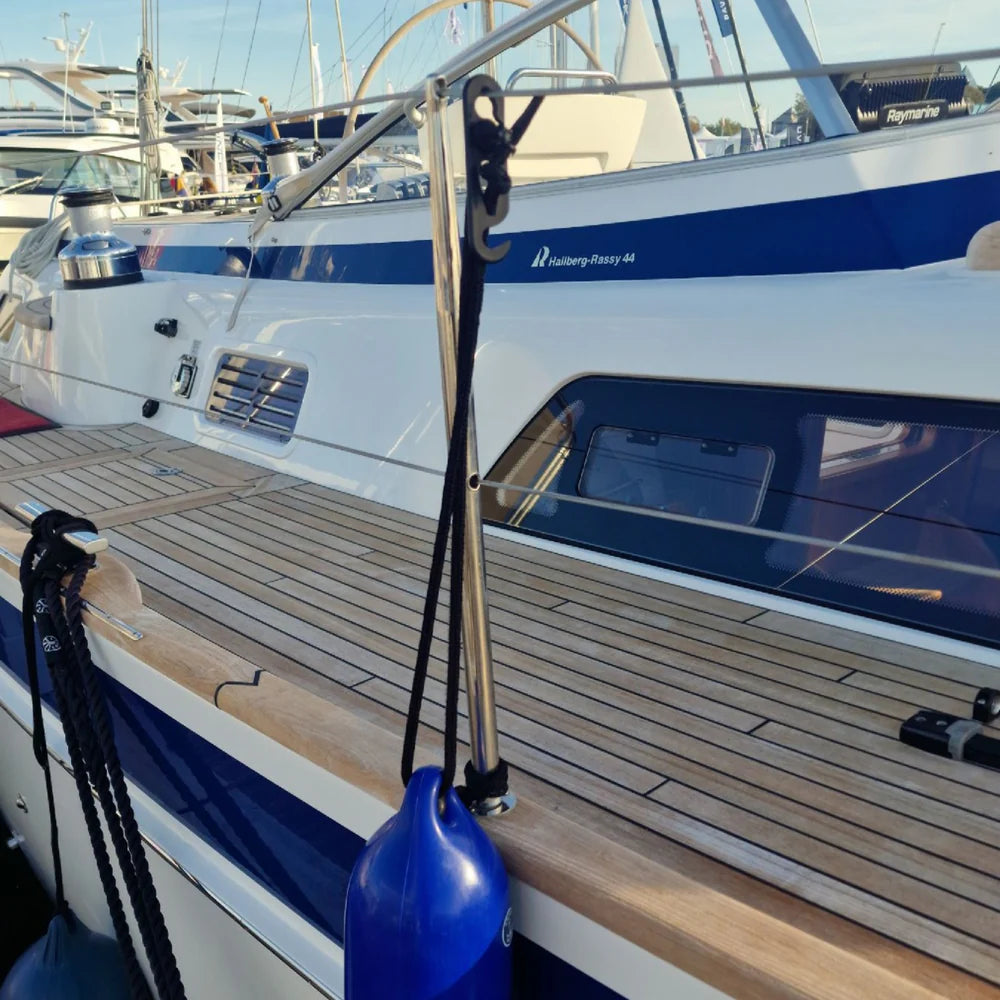 Fender Mate Slider Bundle- removable fender height adjuster and hanger for wires (Black)