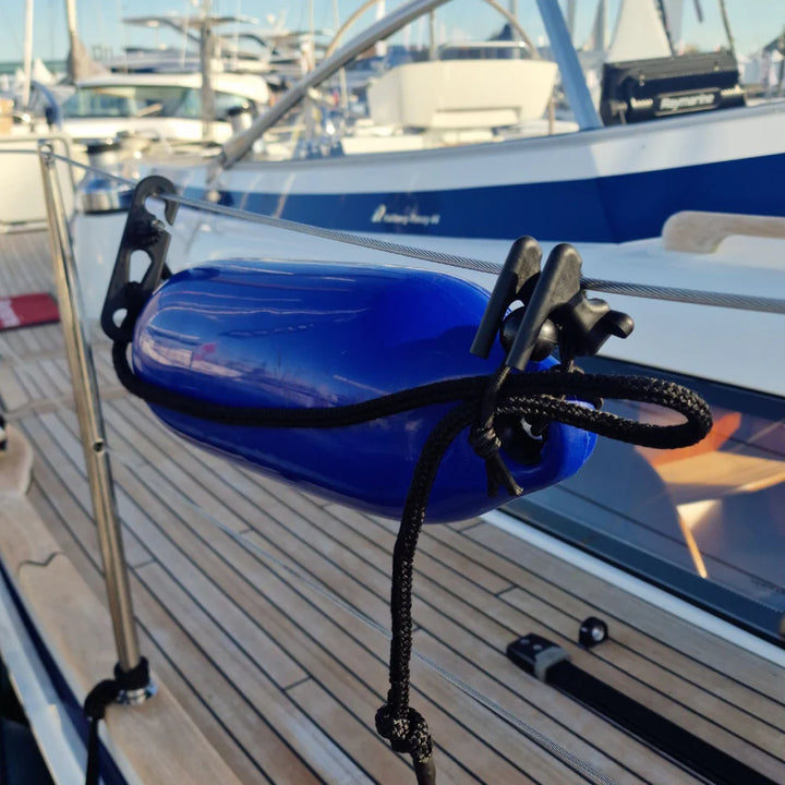 Fender Mate Slider Bundle- removable fender height adjuster and hanger for wires (Black)