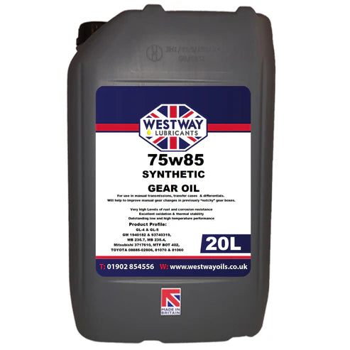 75w85 Synthetic Gear / Differential Oil