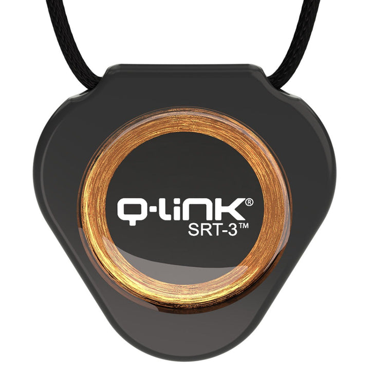 Q-Link SRT-3 Black Flower of Life Pendant