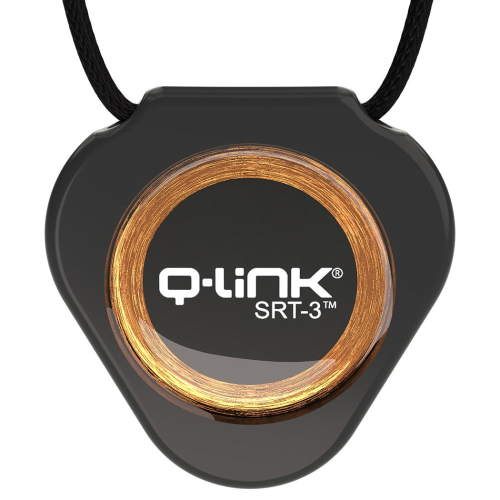 Q-Link SRT-3 Black Lotus Flower Pendant