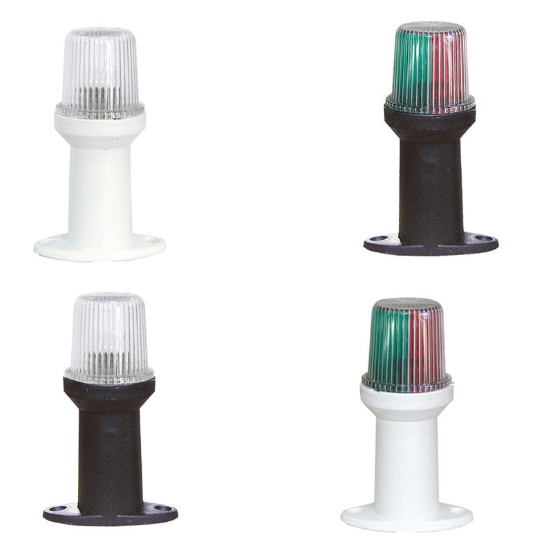 All-round Light, Tri-colour 360°, with black housing