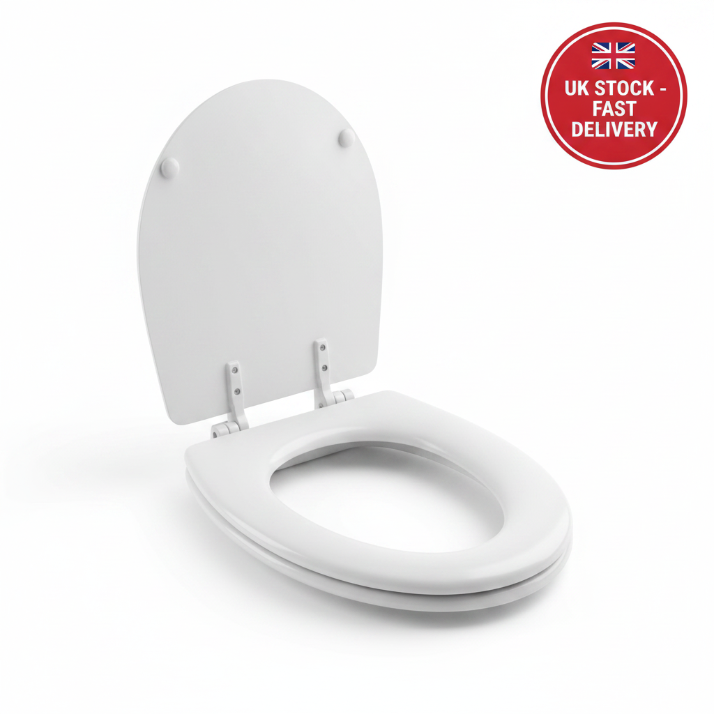 Seaflo Toilet Seat (Regular) for Quiet Flush El | 4Boats - UK Stock image 1
