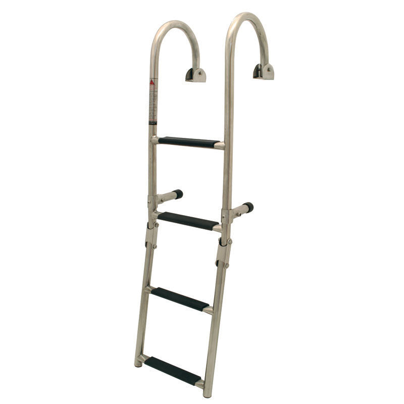 Foldable Ladder for Gunwale, 1+2 steps, Inox 316, 180?, L730xW250mm