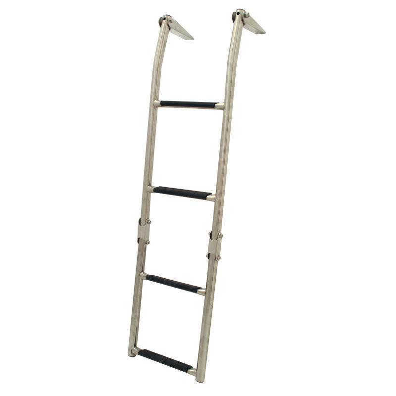 Foldable Ladder for Platform, 2+2 steps, Inox 316, L960xW276mm