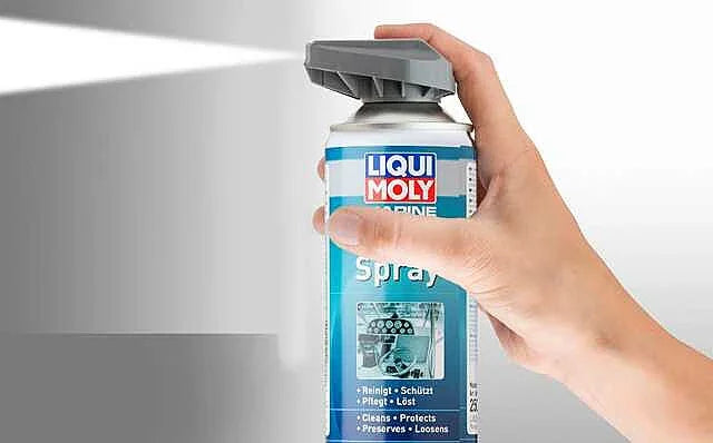 LIQUI MOLY Marine Multi-Spray Oil 400ml - Protects, Lubricates, Cleans