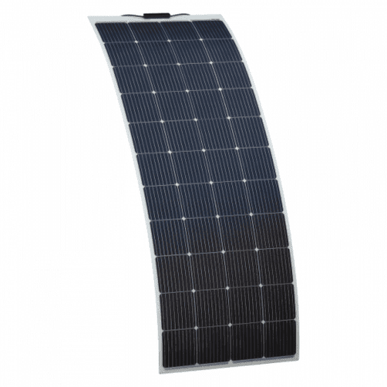 270W SEMI-FLEXIBLE FIBREGLASS SOLAR PANEL WITH DURABLE ETFE COATING - 4Boats