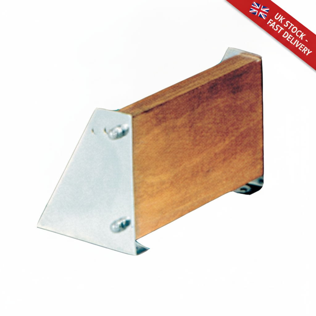 Outboard Bracket Inox Adjustable 0-17° with Wooden Pad | 4Boats - UK Stock image 1