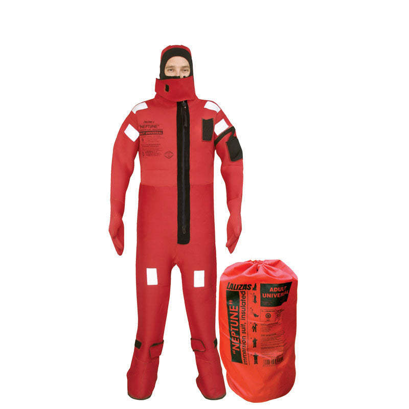 LALIZAS Immersion Suits 'Neptune', SOLAS, Small, Insulated - with rubber gloves