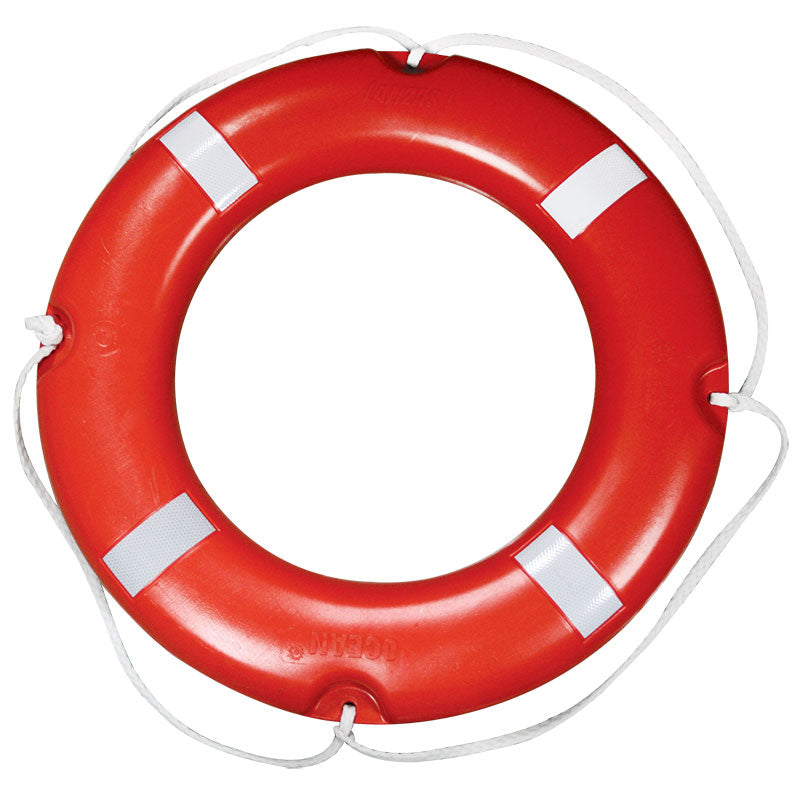 LALIZAS Lifebuoy Ring SOLAS/MED, w/Retroreflective Tape,Ø72cm, 4Kg