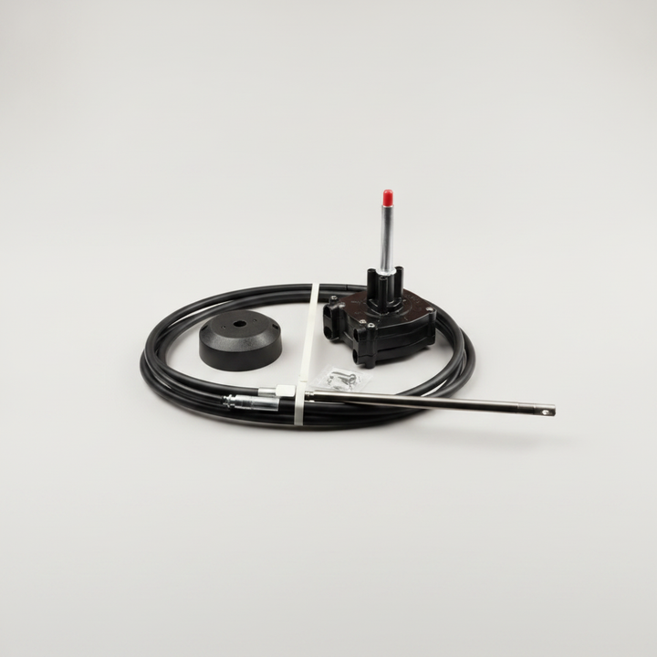 10ft Boat Steering Kit Helm Bezel Cable 3.05m Outboard Up to 200HP Multiflex - Catalogue image 4