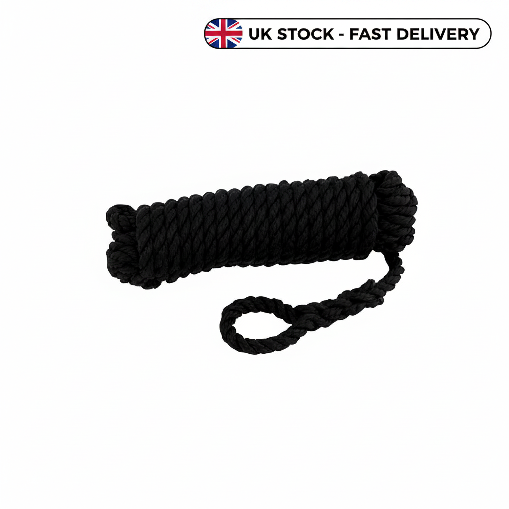 Talamex Fenderline Fenderline Fenderline Black 10 mm Floating | 4Boats - UK Stock image 1