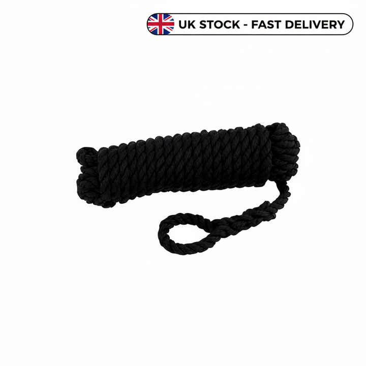 Talamex Fenderline Fenderline Fenderline Black 10 mm Floating | 4Boats - UK Stock image 1