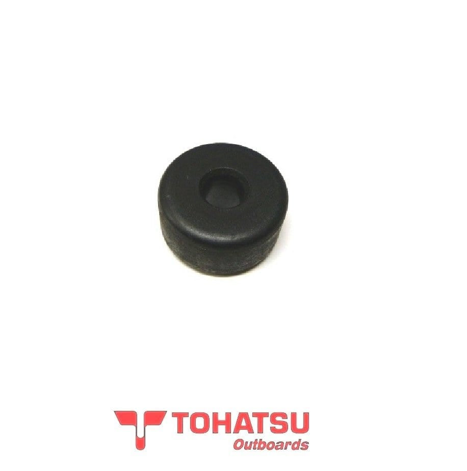 Black rubber washer on a white background with PacerMarine and Tohatsu Outboards branding.