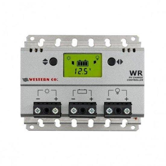 30A 12V/24V solar charge controller with LCD display for motorhomes, boats, lighting or off-grid solar systems - 4Boats