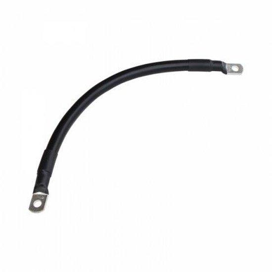30cm 35mm2 heavy duty black battery cable link with eyelets to connect batteries - 4Boats