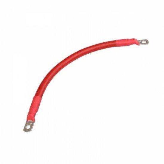 30cm 35mm2 heavy duty red battery cable link with eyelets to connect batteries - 4Boats