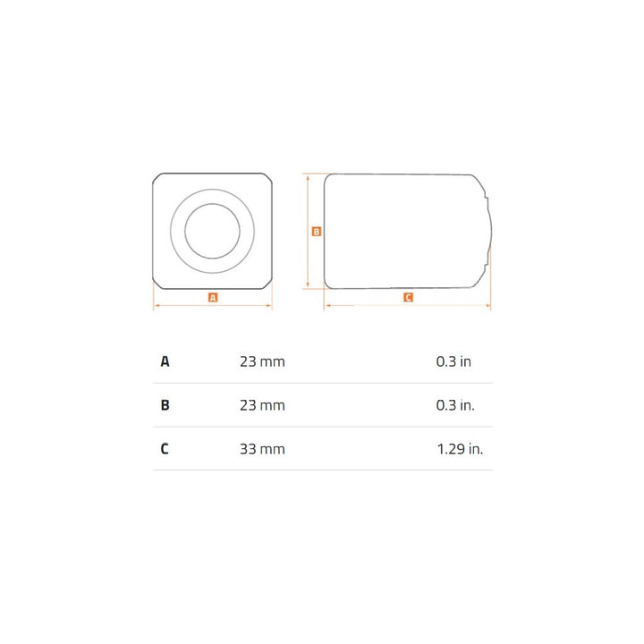 Hertz HM HM HM CAM W01 IP67 Super-Compact Wi‑Fi Camera | 4Boats