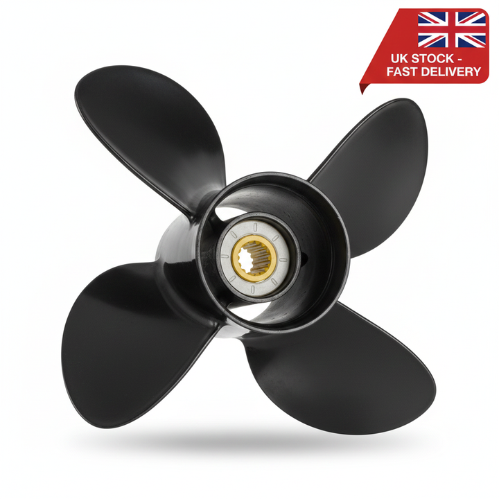 Solas 14 x 19 Propeller Mercury Mariner 75 90 100 115 HP 15 Spline 1411-140-19 - UK Stock image 1
