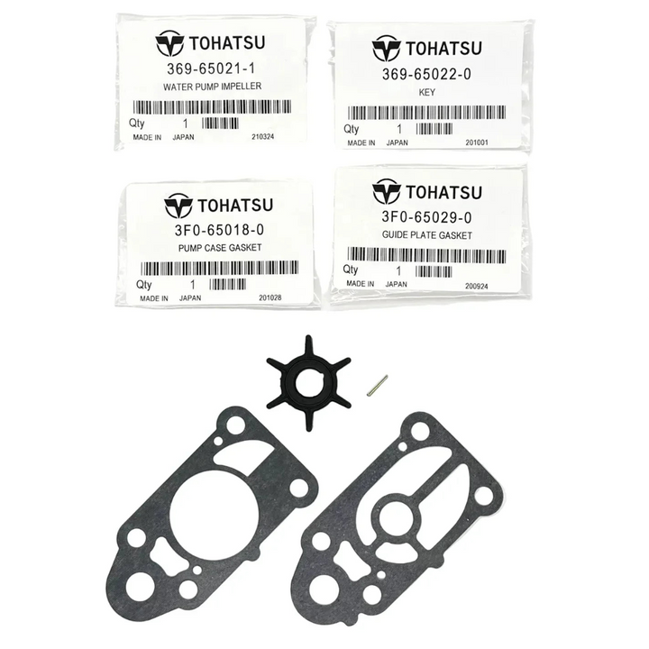 Tohatsu WATER PUMP IMPELLER – 369-65021-1