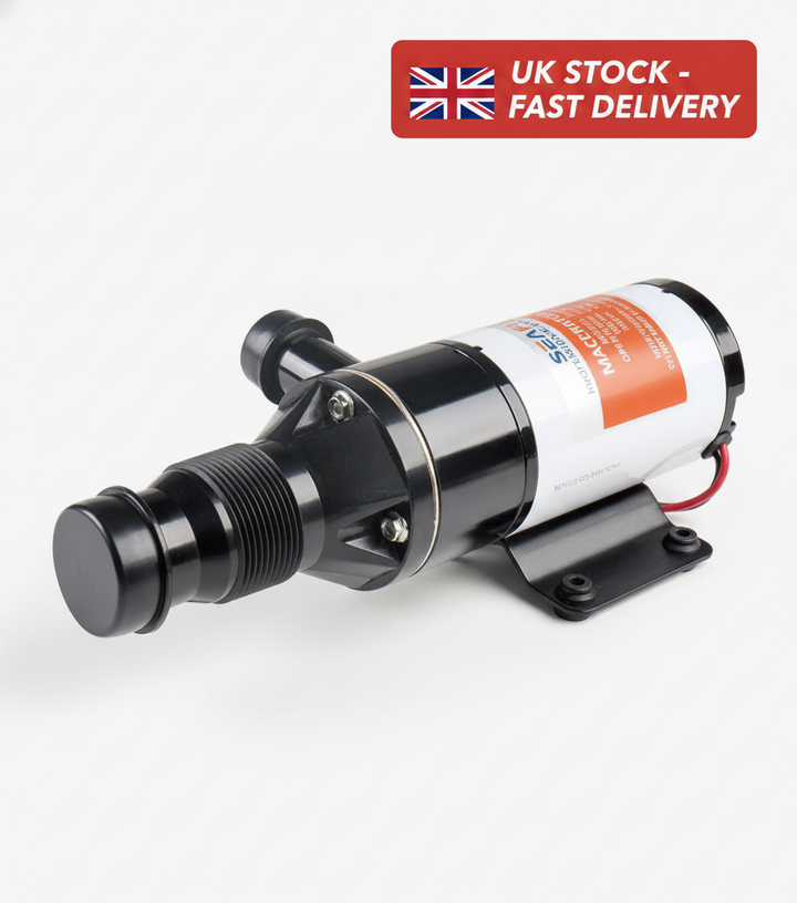 SEAFLO 12V Macerator Pump 12GPM 45LPM Boat Marine RV Sewage MP1-1200-1 - UK Stock image 1