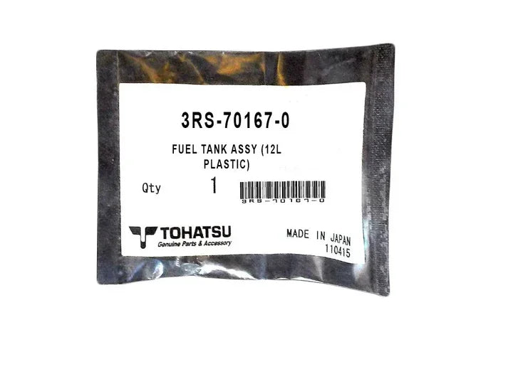 Genuine Tohatsu fuel tank 3RS-70167-0 for MFS20D-30D | 4Boats