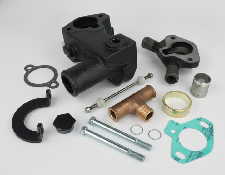 Aftermarket MerCruiser 6-Pipe Thermostat Housing Kit 87290A23 - Catalogue image 4