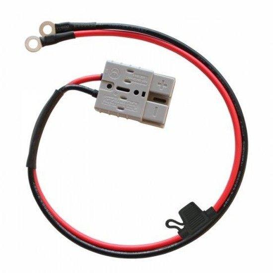 4.0mm cable with 50A battery plug for folding solar charging kits - 4Boats