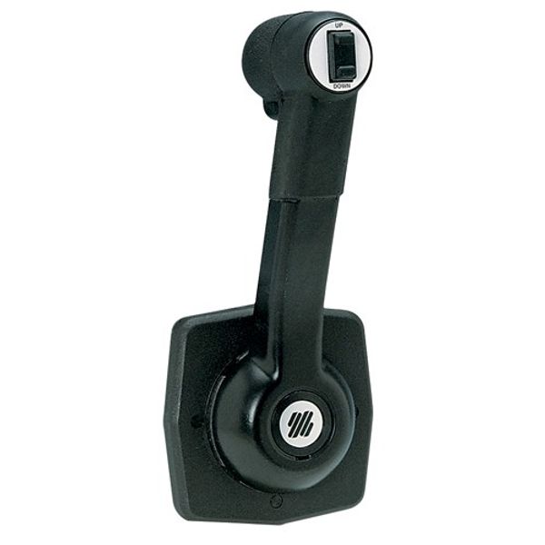 Ultraflex Single Lever + Trim MB Side Mount Control - Positive Lock-In Neutral and Trim Switch