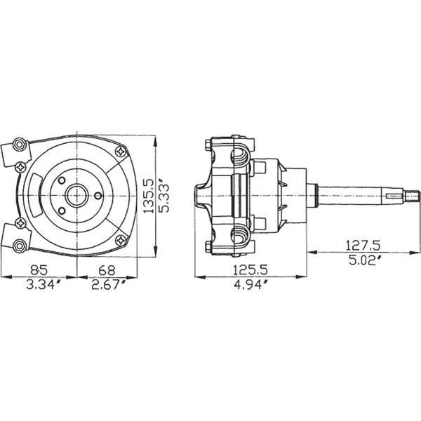 Ultraflex T73NRFC Non-Reaction Single Cable Helm up to 265HP | 4Boats