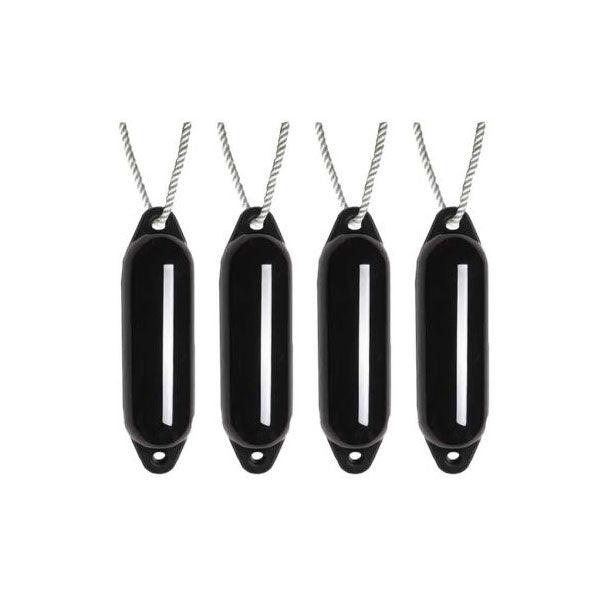 4 pcs Majoni Star Boat Fender Size 4 - Deflated - Free Rope - 4Boats