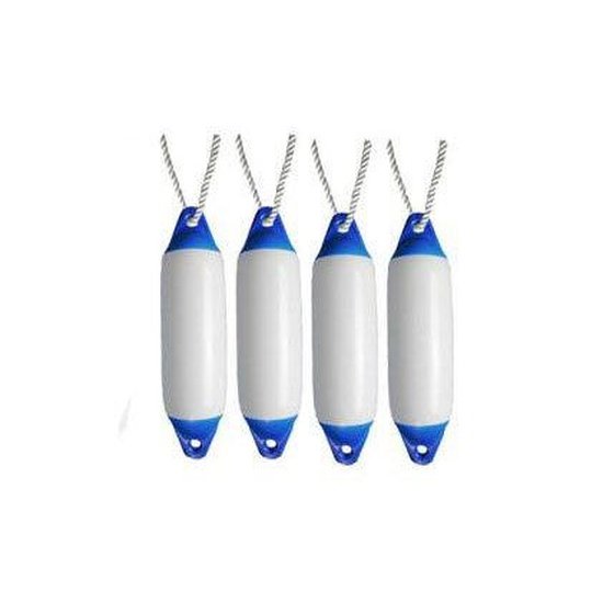 4 pcs Majoni Star Boat Fender Size 4 - Deflated - Free Rope - 4Boats