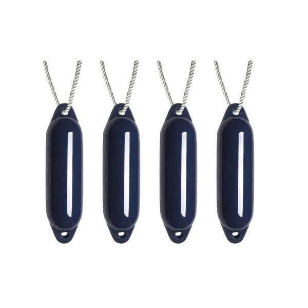 4 x Majoni Star Boat Fender Size 1 - Deflated - Free Rope - 4Boats