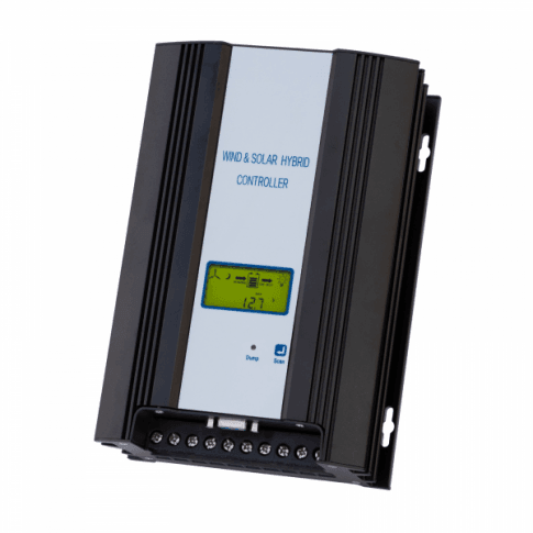 400W 12V HYBRID WIND MPPT CHARGE CONTROLLER WITH 200W SOLAR INPUT AND LCD DISPLAY - 4Boats