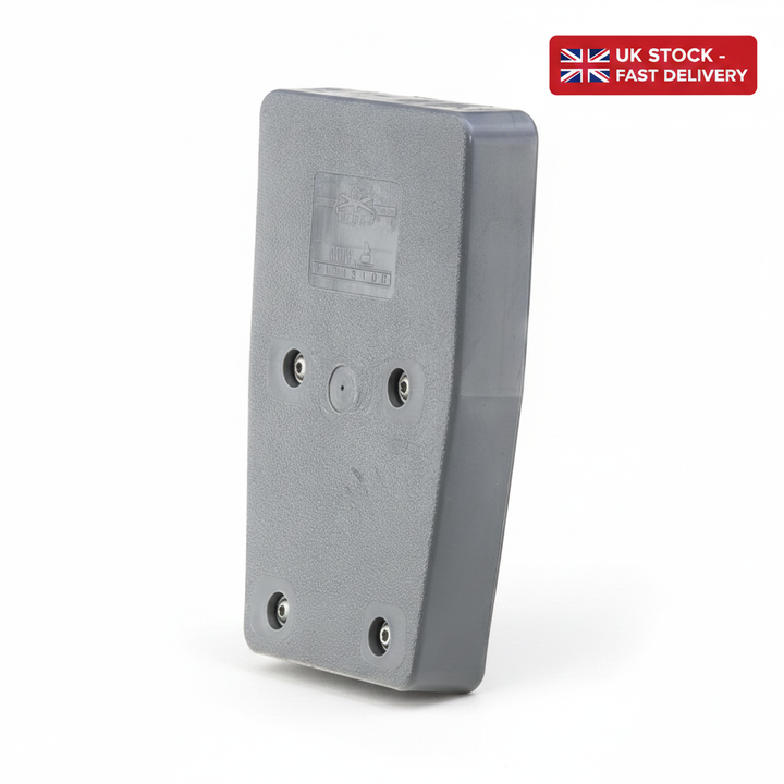 Trem Grey Plastic Pad For 6-20563 Aluminium Outboard Bracket - UK Stock image 1