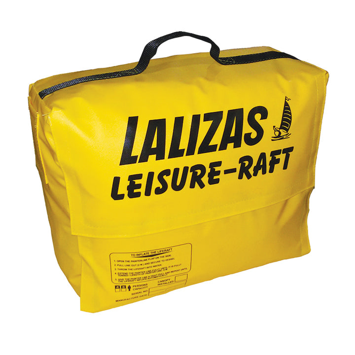 LALIZAS LEISURE-RAFT Liferaft, w/o canopy, 4prs