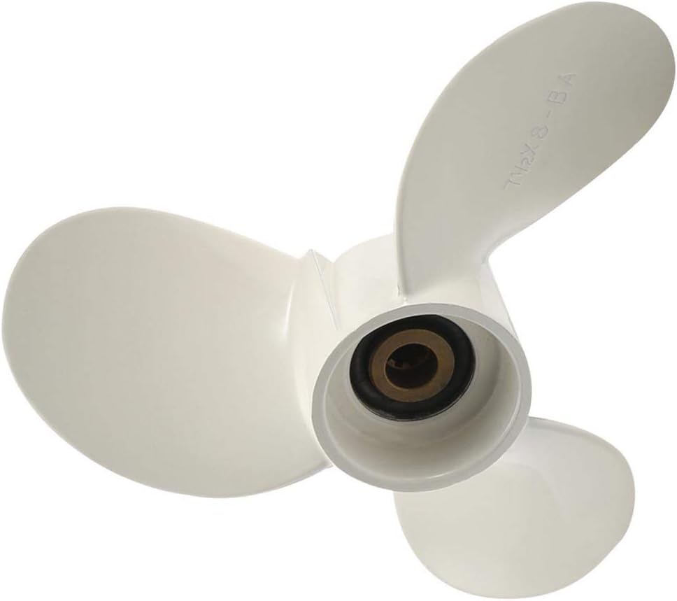 Aluminum Propeller for Yamaha Outboard | 7 1/2 x 8 BA | 3-Blade | 9-Tooth Spline