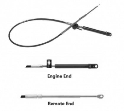 14ft Mercury Mariner GEN2 Throttle/Gear Shift Remote Control Cable – Outboard Cable