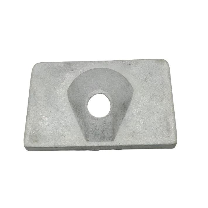 42121 Engine Plate Anode for Mariner / Mercury 6HP - 15HP Outboard Engines - 4Boats